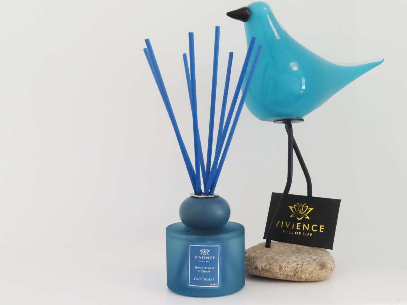 Set of 2 Diffusers Blue & Pink