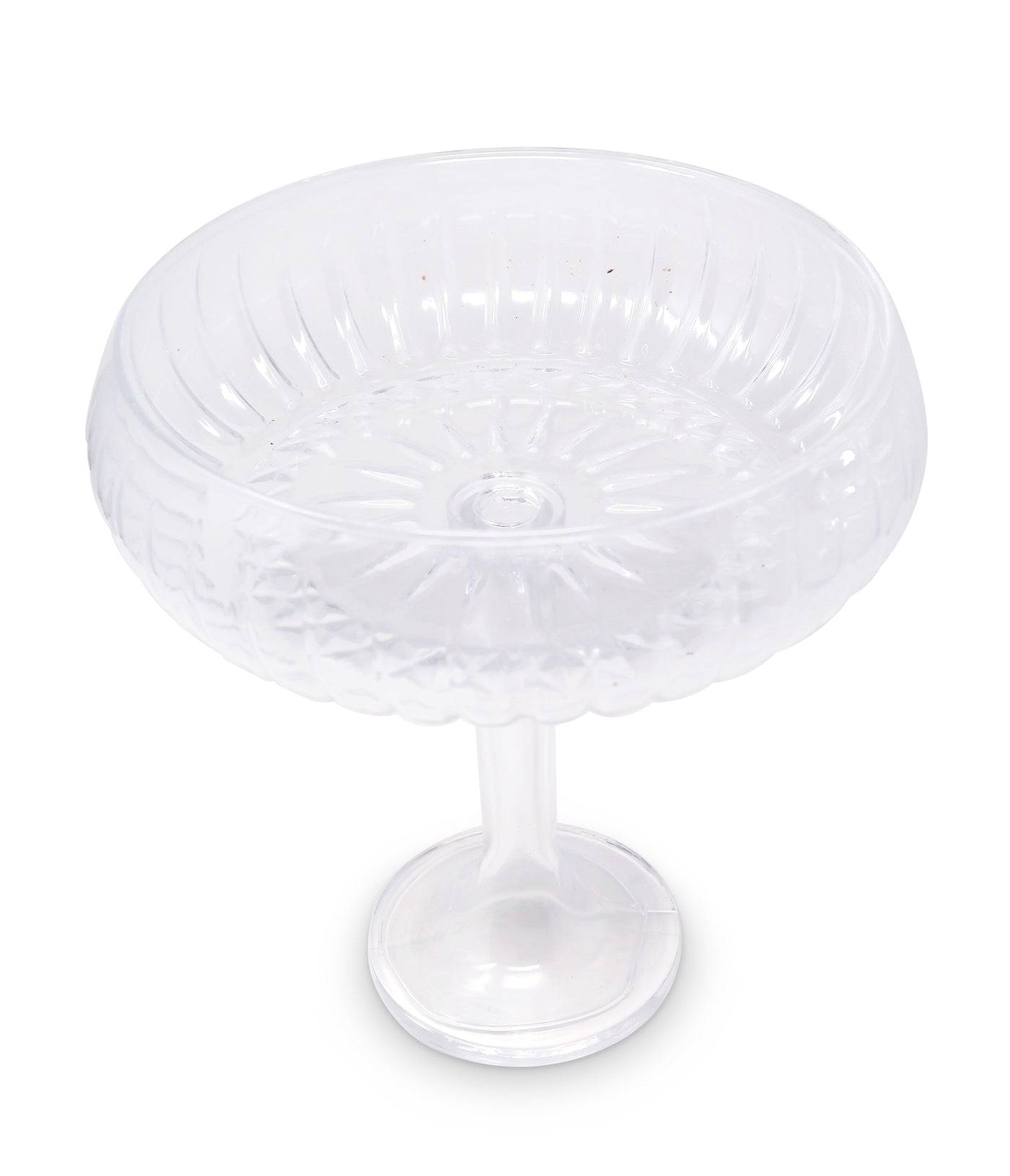 Liscio Ottico - Round Stemmed Salad Bowl
