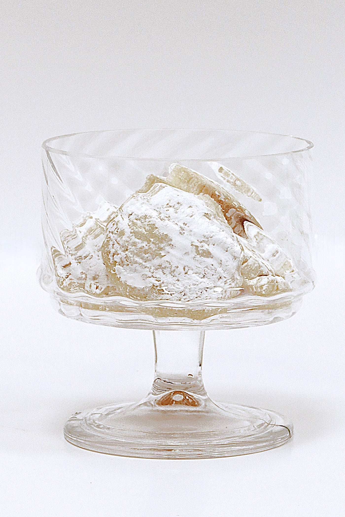 Liscio Ottico - Double Cookie Jar with Spiral Design