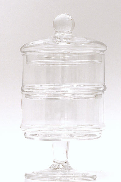 Liscio Ottico - Double Cookie Jar with Spiral Design