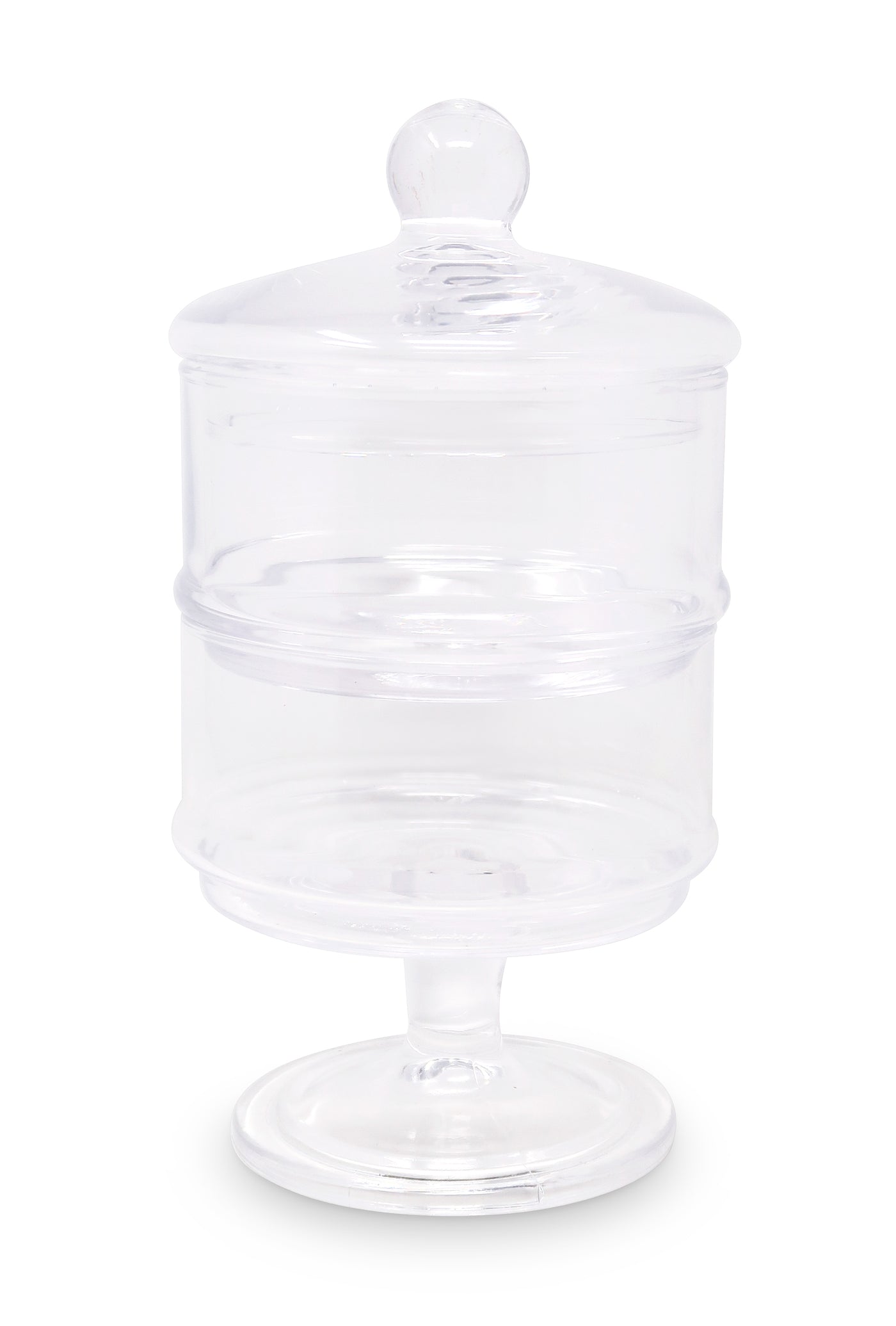 Liscio Ottico - Double Cookie Jar with Spiral Design