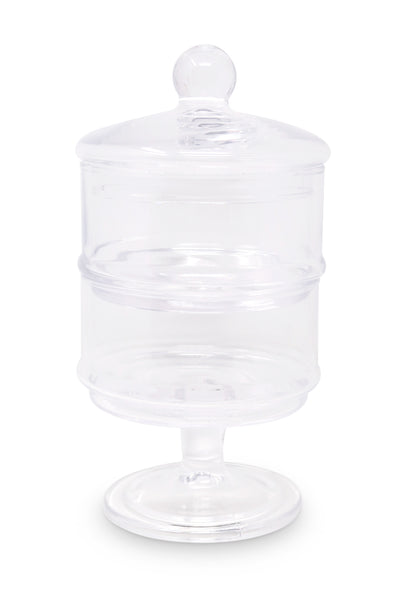 Liscio Ottico - Double Cookie Jar with Spiral Design
