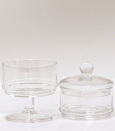 Liscio Ottico - Double Cookie Jar with Spiral Design