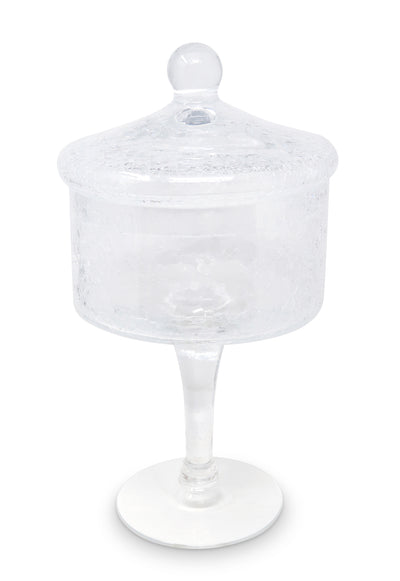 Liscio Ottico - Stemmed Cookie Jar with Ball Knob on Lid