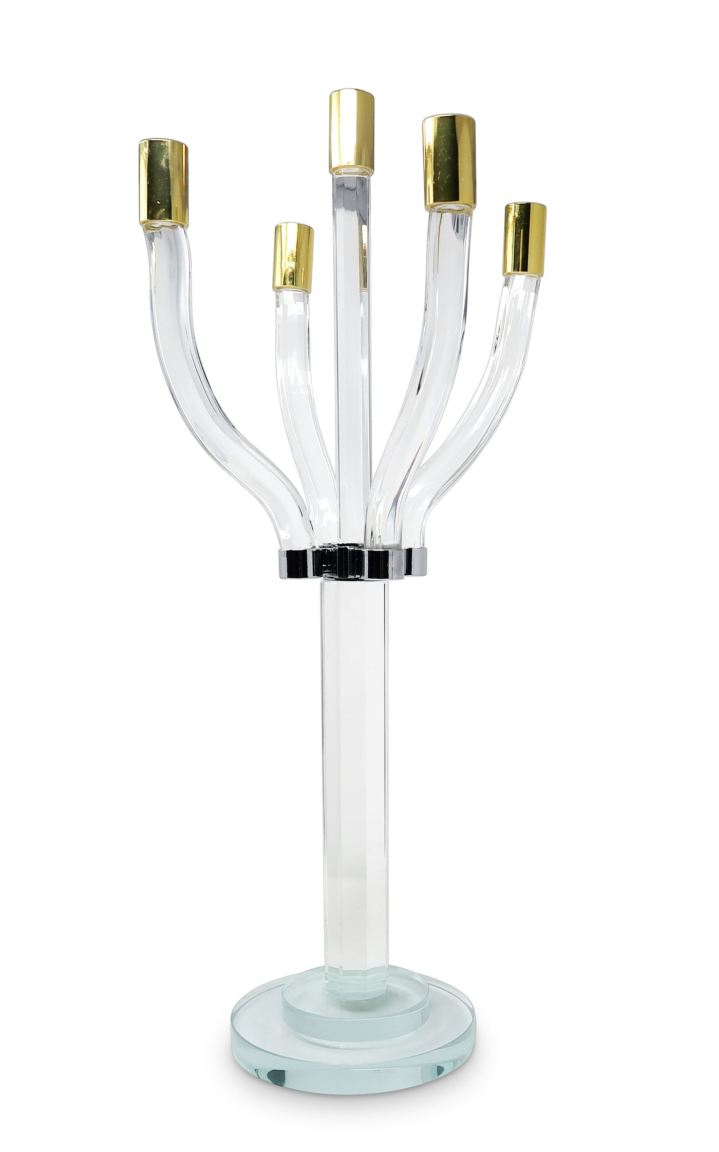 Candelabra with Gold or Silver Tips