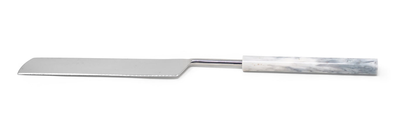 Cake/Salad Server Set with Marble Handle