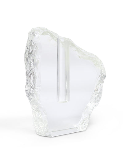 9.5"H Crystal Vase