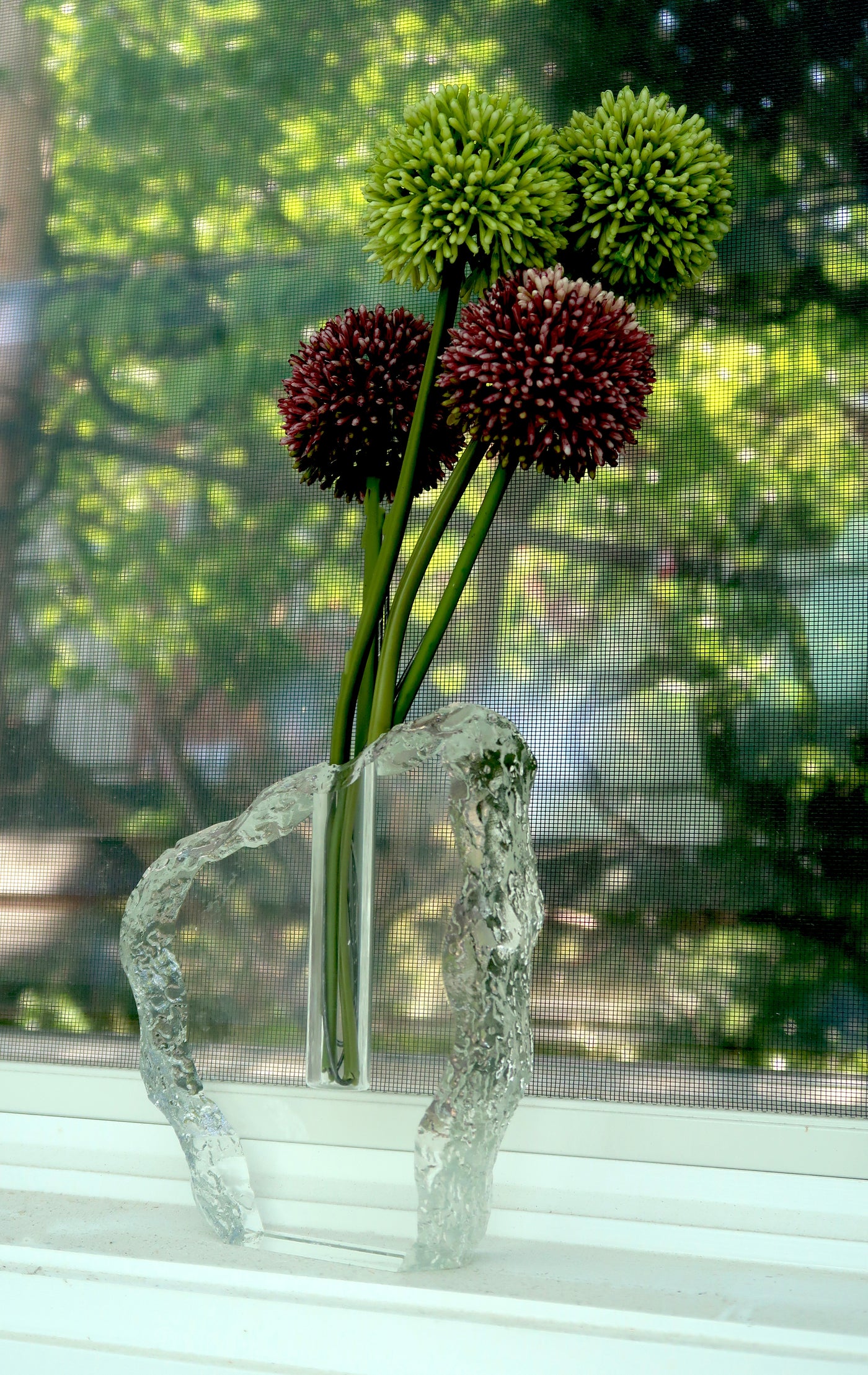 9.5"H Crystal Vase