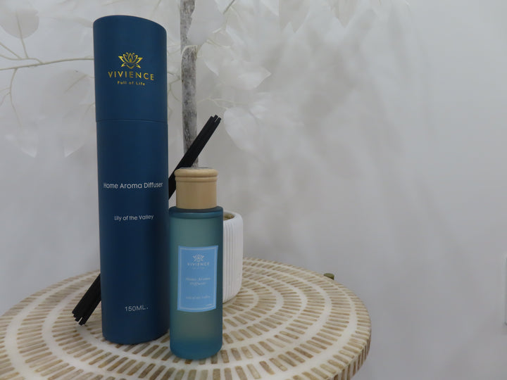 Round Blue Bottle Diffuser - 