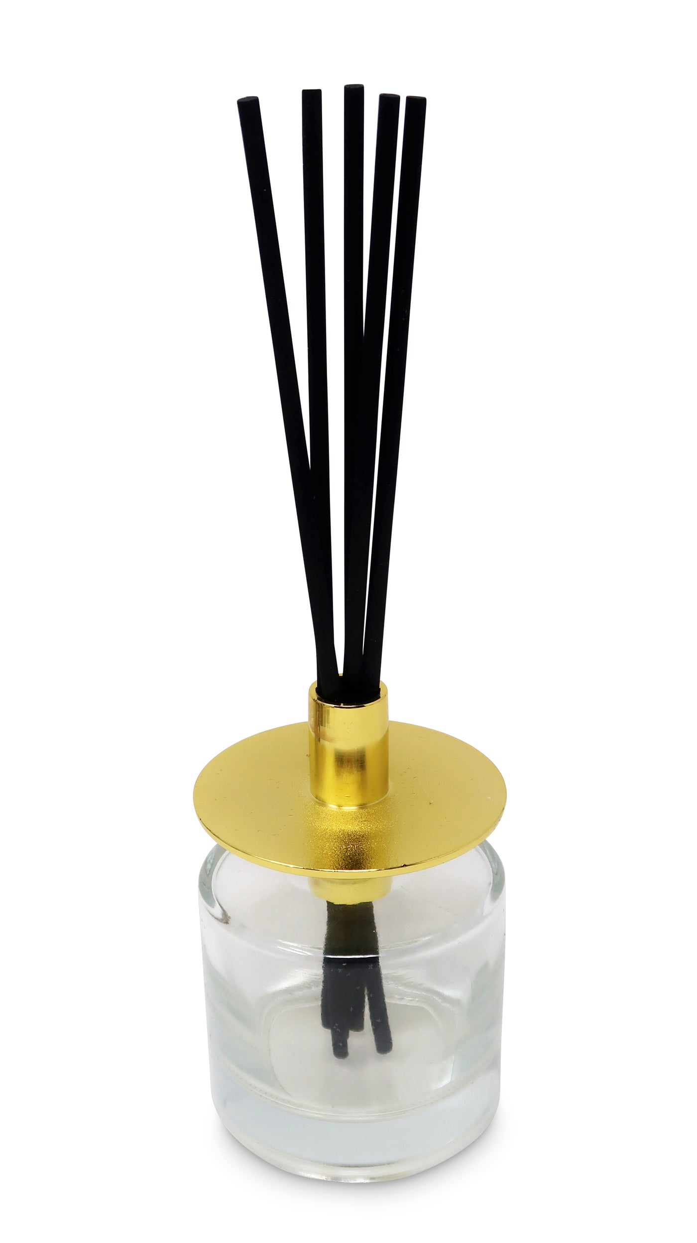 Reed Diffuser with Gold Cap, White Flower Scent