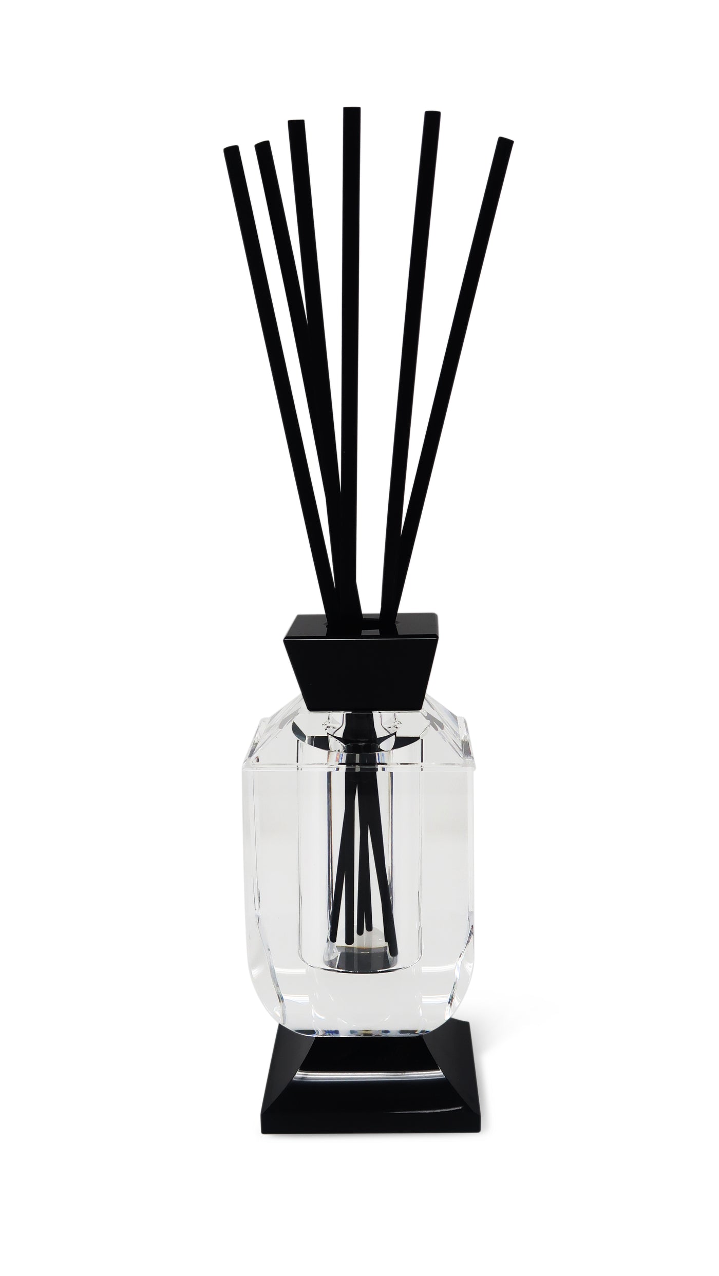 Crystal Diffuser with Black Accents - Lily of the Valley Scent