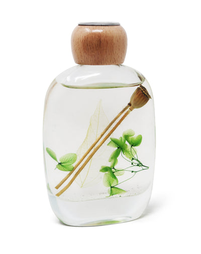 Green Flower Reed Diffuser - Lily of the Valley Scent