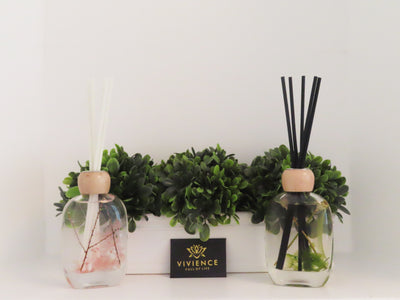 Pink Flower Reed Diffuser - Lily of the Valley Scent