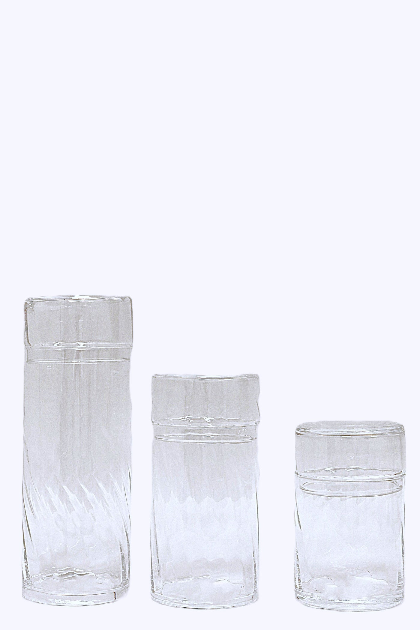 Liscio Ottico - Spiral Design Canister Jar