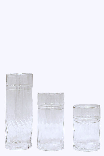 Liscio Ottico - Spiral Design Canister Jar