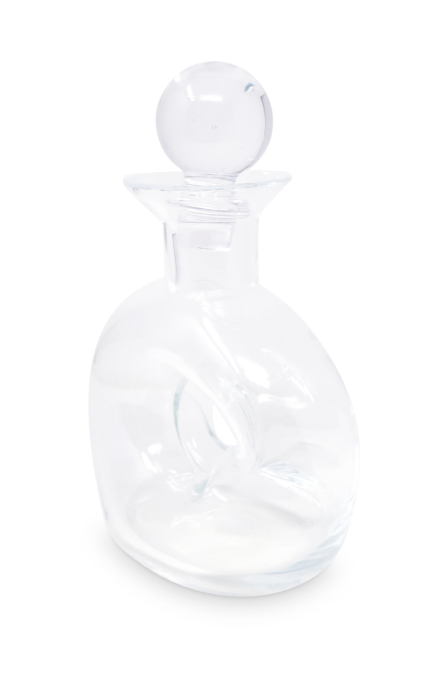 Liscio Ottico - Decanter with Hole Design and Lid