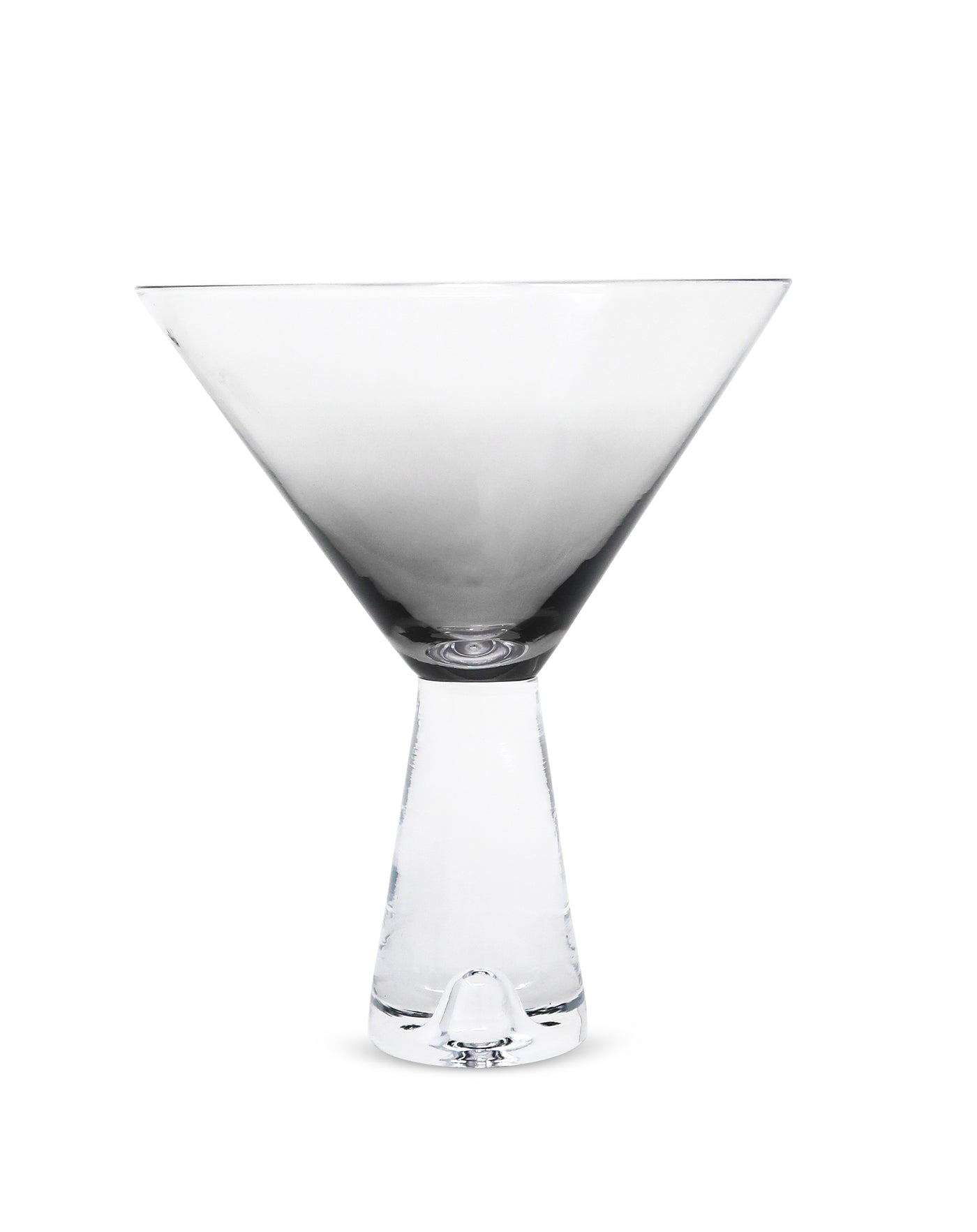 Set of 6 Ombré Smoke Martini Cups