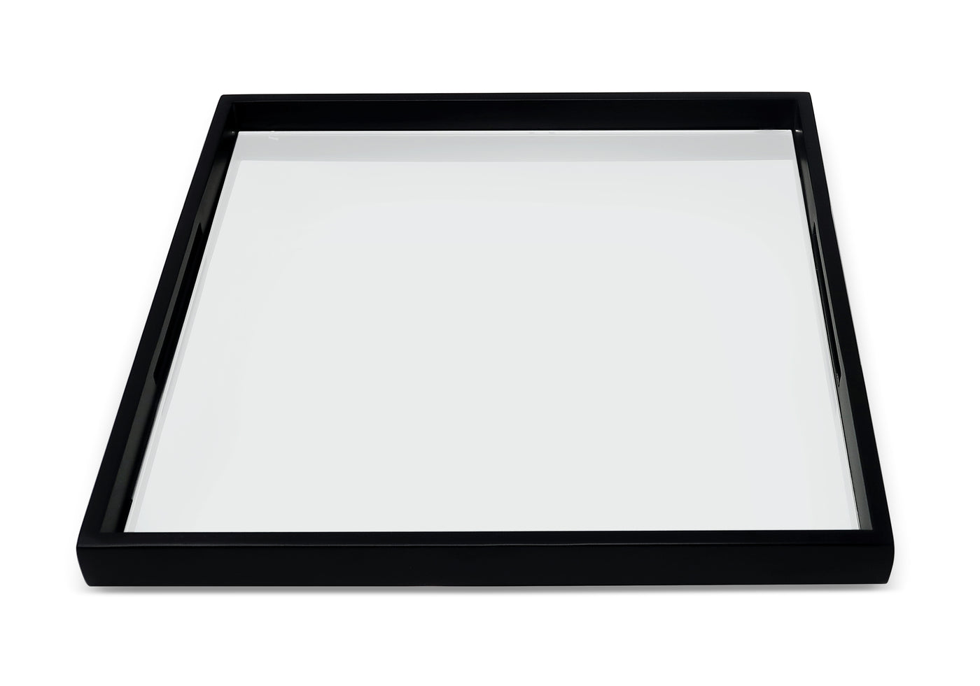 Large Square Silver Mirror Tray (3 Color Options)