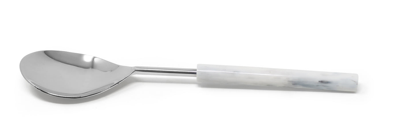 Cake/Salad Server Set with Marble Handle