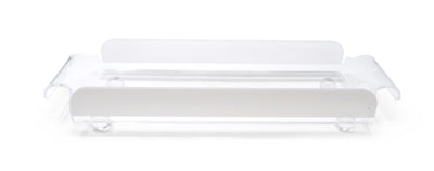 Rectangular Cake Tray with Dome, with Clear Ball Legs and Knob