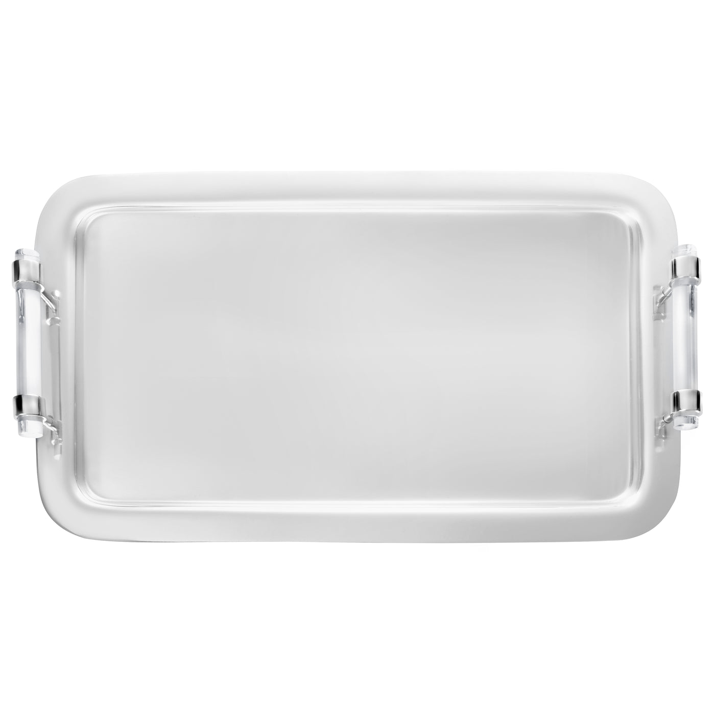 Rectangle Tray with Clear Handles