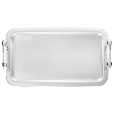 Rectangle Tray with Clear Handles