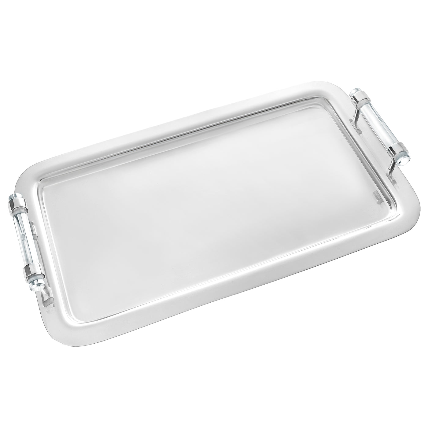 Rectangle Tray with Clear Handles