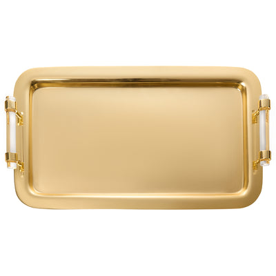 Rectangle Tray with Clear Handles
