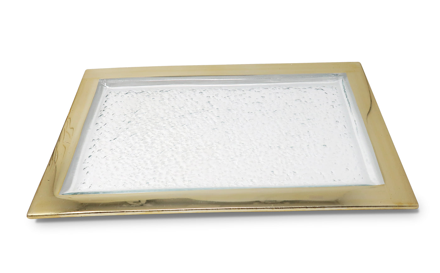 Oblong Tray with Gold Border (3 sizes)