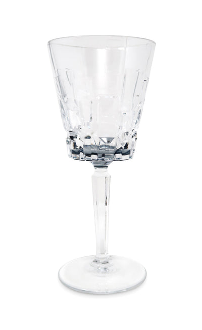 Liscio Ottico - Set of 6 Water Glasses with Block Design