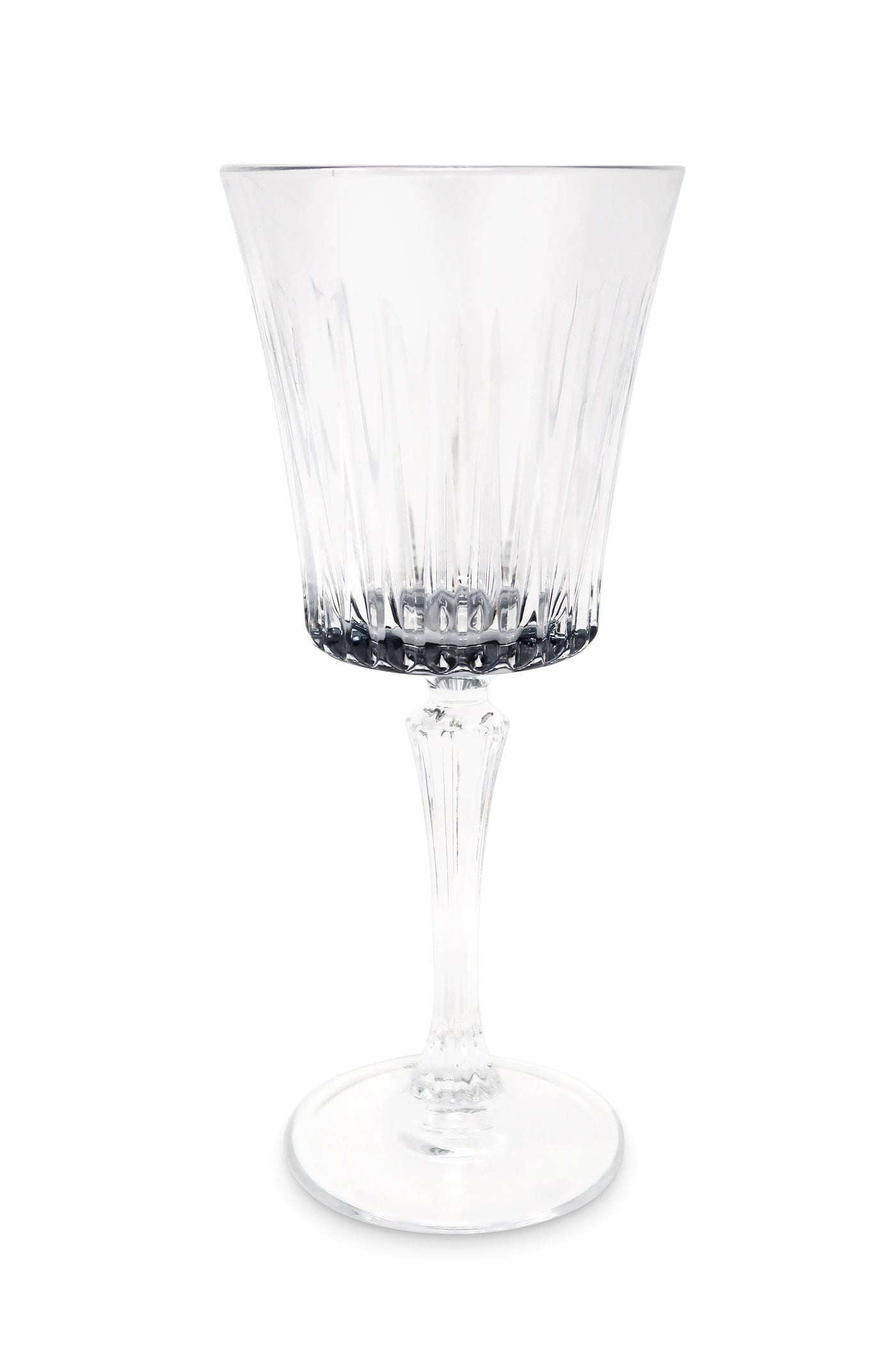 Liscio Ottico - Set of 6 Water Glasses with Linear Design