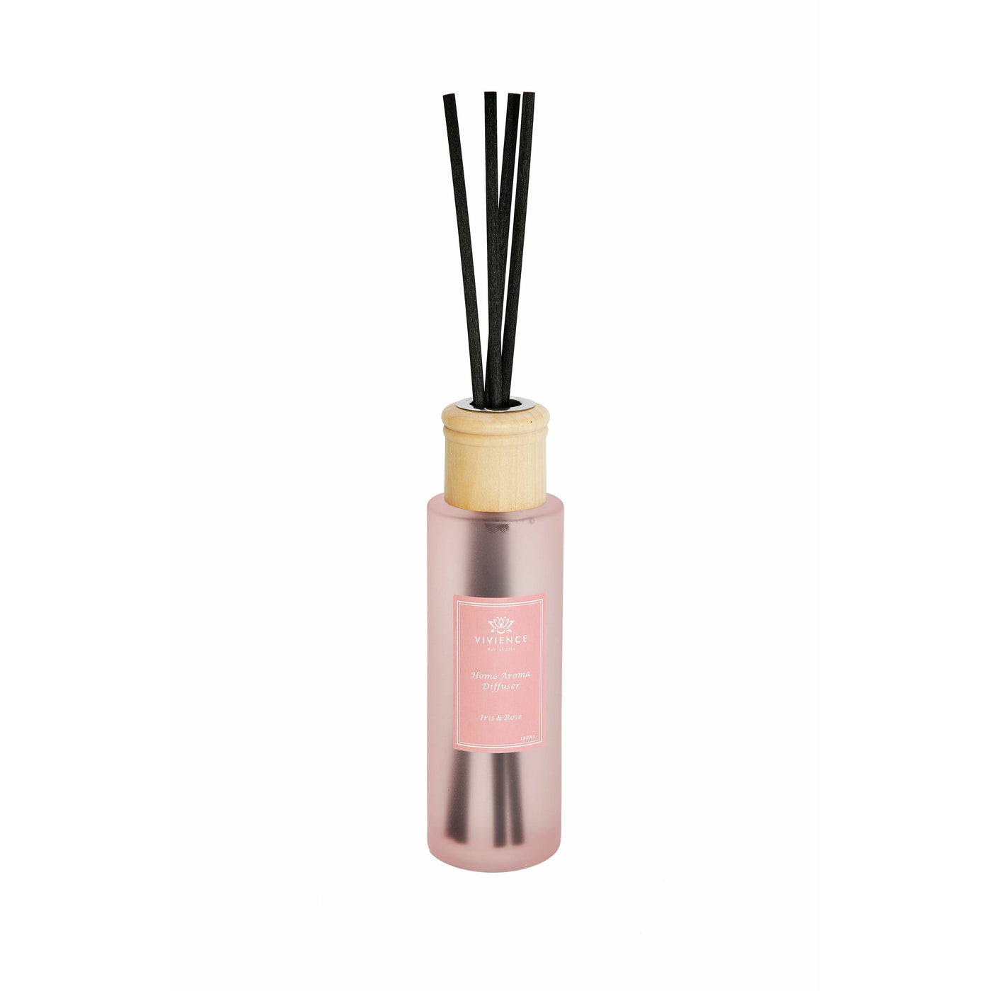 Round Pink Bottle Diffuser - "Lily of the Valley"