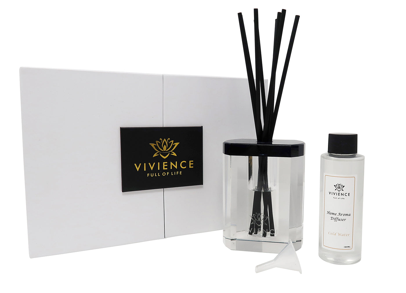 Crystal Reed Diffuser, "Zen Tea" Scent