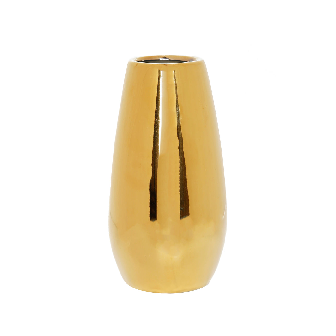 Gold Polished Narrow Bud Vase